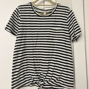 Jcrew stripe shirt